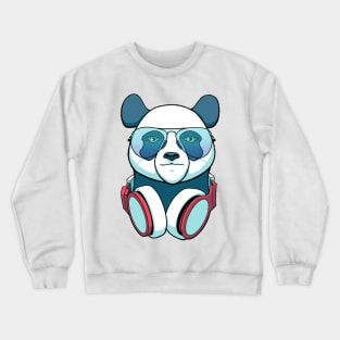 Musical Panda Crewneck Sweatshirt